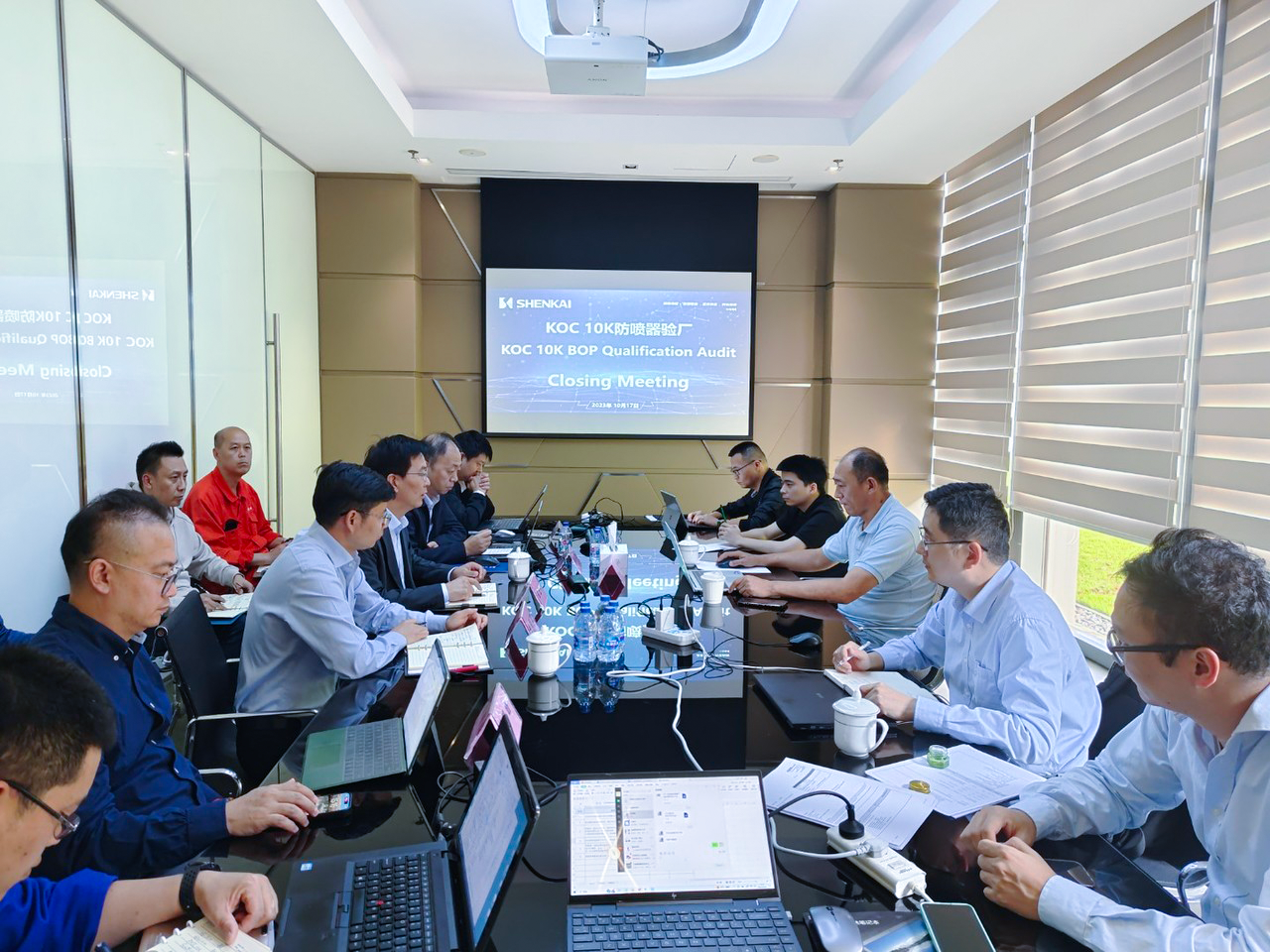 Shenkai��s 10Kpsi well control products have successfully obtained the supplier qualification for network access from Kuwait Oil Company (KOC)(ͼ3)